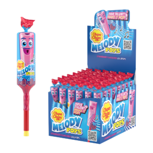 CHUPA MELODY POPS STRAWBERRY 48X15GR