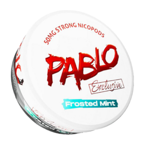 PABLO EXCLUSIVE NICOTINE POUCH FROSTED MINT 50MG