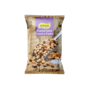 SN MINI SALTED PEANUTS & RAISINS 1X20X50GR
