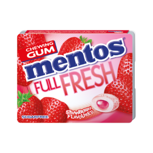 MENTOS GUM FF STRAWBERRY BLISTERS
