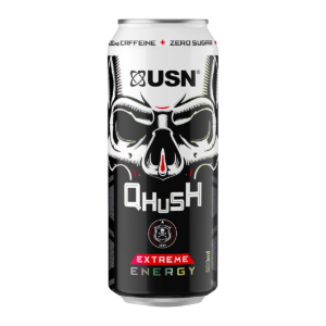 USN QHUSH EXTREME ENERGY BLACK & WHITE 500ML 1X24