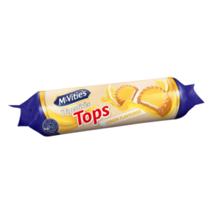 MCVITIES DIGESTIVES TOPS LEMON 100G 1X24