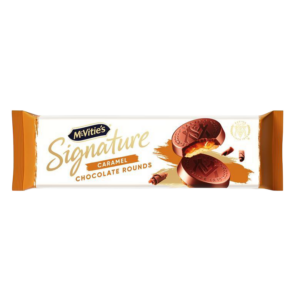 MCVITIES CHOCOLATE CARAMEL ROUND 109G 1X15