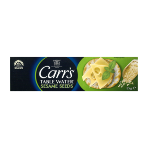 CARR'S T/WATER SESAME 12X125GR