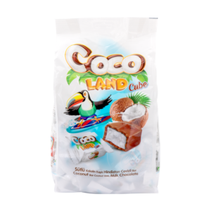 TK COCONUT BAR WITH MILK CHOCOLATE 1KG