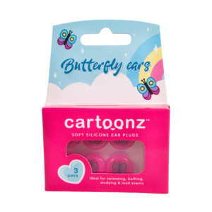 CIRRUS CARTOONZ EARPLUGS BUTTERFLY 1X6