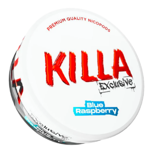 KILLA EXCLUSIVE NICOTINE POUCH BLUE RBERRY 13.2MG