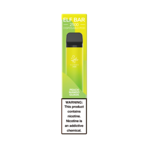 ELFBAR 2500 PEACH MANGO GUAVA 1X10