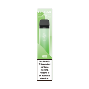 ELFBAR 2500 SOUR APPLE 1X10