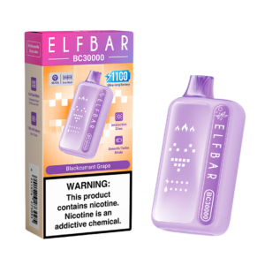 ELFBAR 30K PUFF BLACKCURRANT GRAPE 1X10