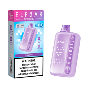 ELFBAR 30K PUFF GRAPE ICE 1X10