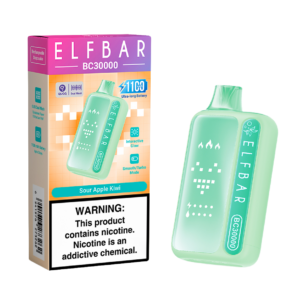 ELFBAR 30K PUFF SOUR APPLE KIWI 1X10