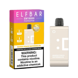 ELFBAR 18K POD MANG PEACH WMELON 1X10