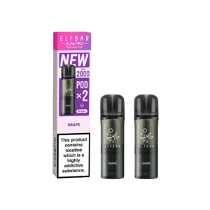 ELFBAR POD 2K (2 PK)- GRAPE 1X10