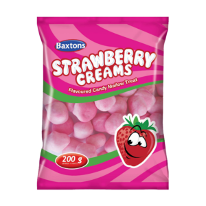 BAXTONS MALLOW S/BERRY CREAMS 30X200GR
