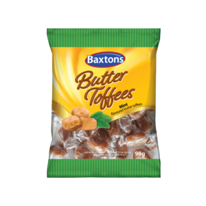 BAXTONS BUTTER TOFF MINT 24X90GR