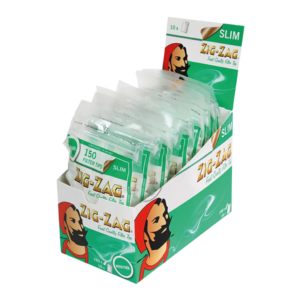 ZIG ZAG SLIM MENTHOL FILTERS 1X10